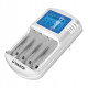 Nabíječka Varta s LCD displejem + 4 x AA 2600 mAh
