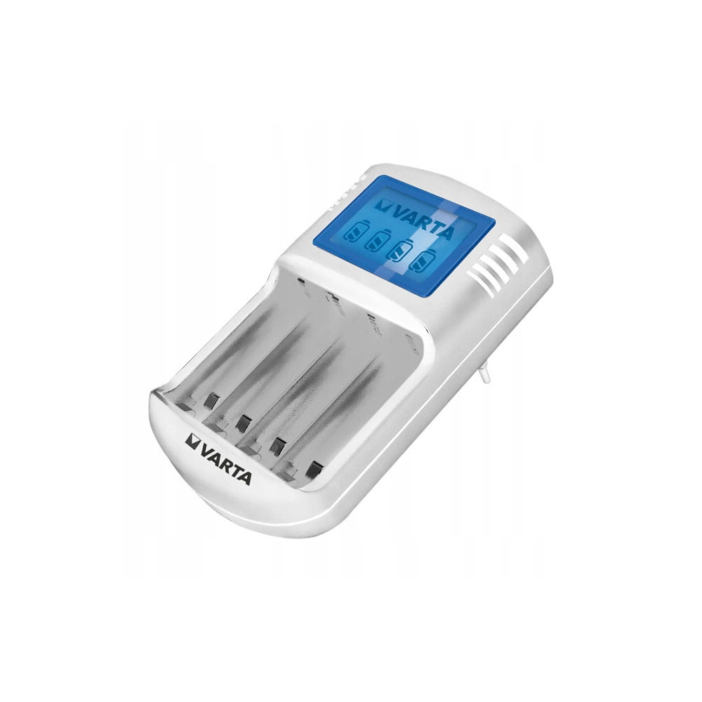 Nabíječka Varta s LCD displejem + 4 x AA 2600 mAh