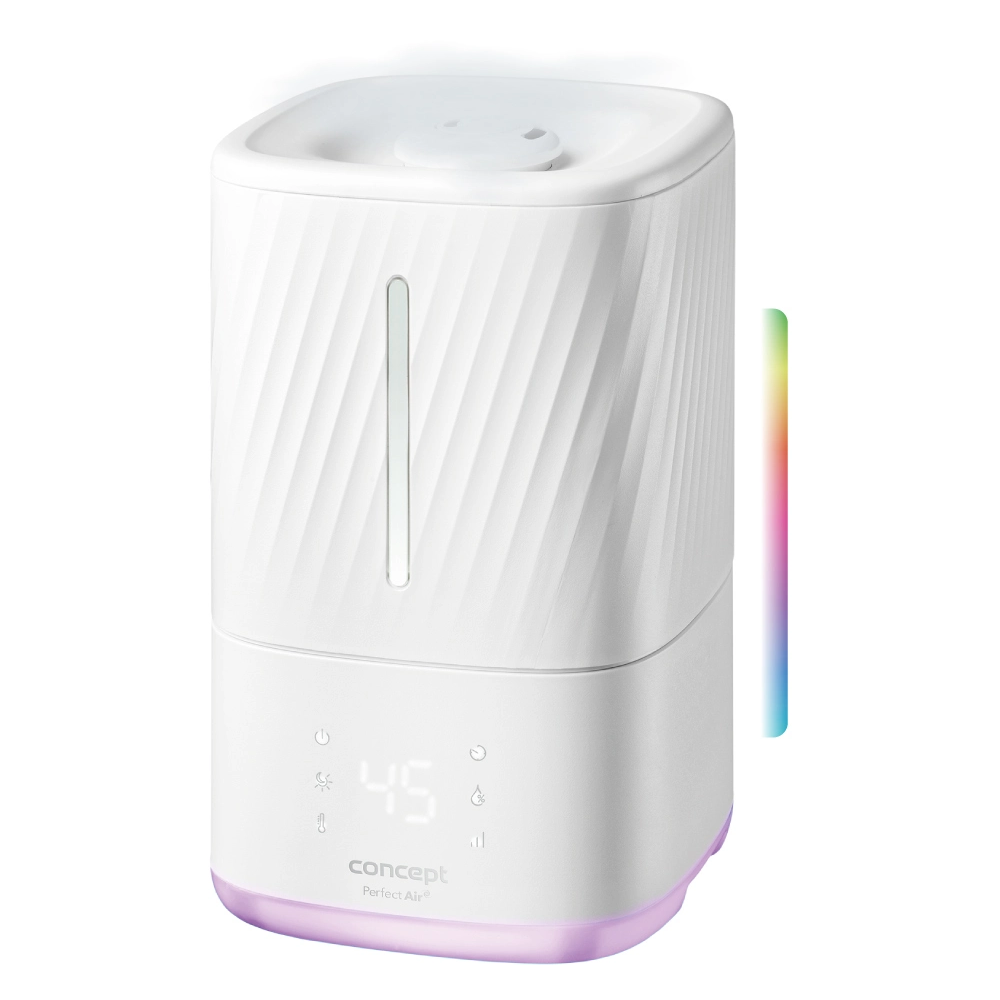 Zvlhčovač vzduchu s aromadifuzérem Perfect Air 2v1 ZV2010, 90 W, 30 dB, 4,5 l