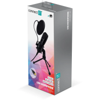 Mikrofon Connect CMI-8001-BK YouMic Filter USB, POP filtr