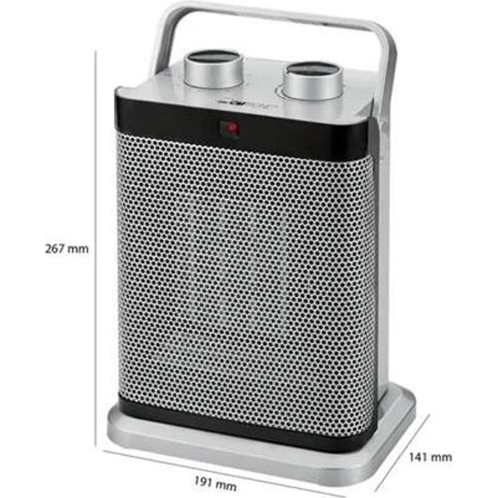 Teplovzdušný keramický ventilátor Clatronic HL3631 PTC, 1500 W, 2 stupně