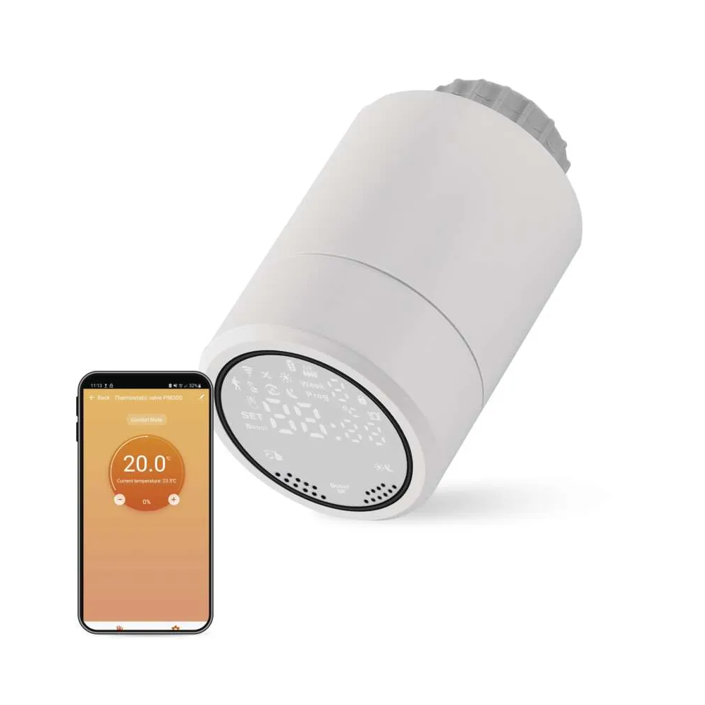 GoSmart Digitální termostatická hlavice EMOS P5630S ZigBee