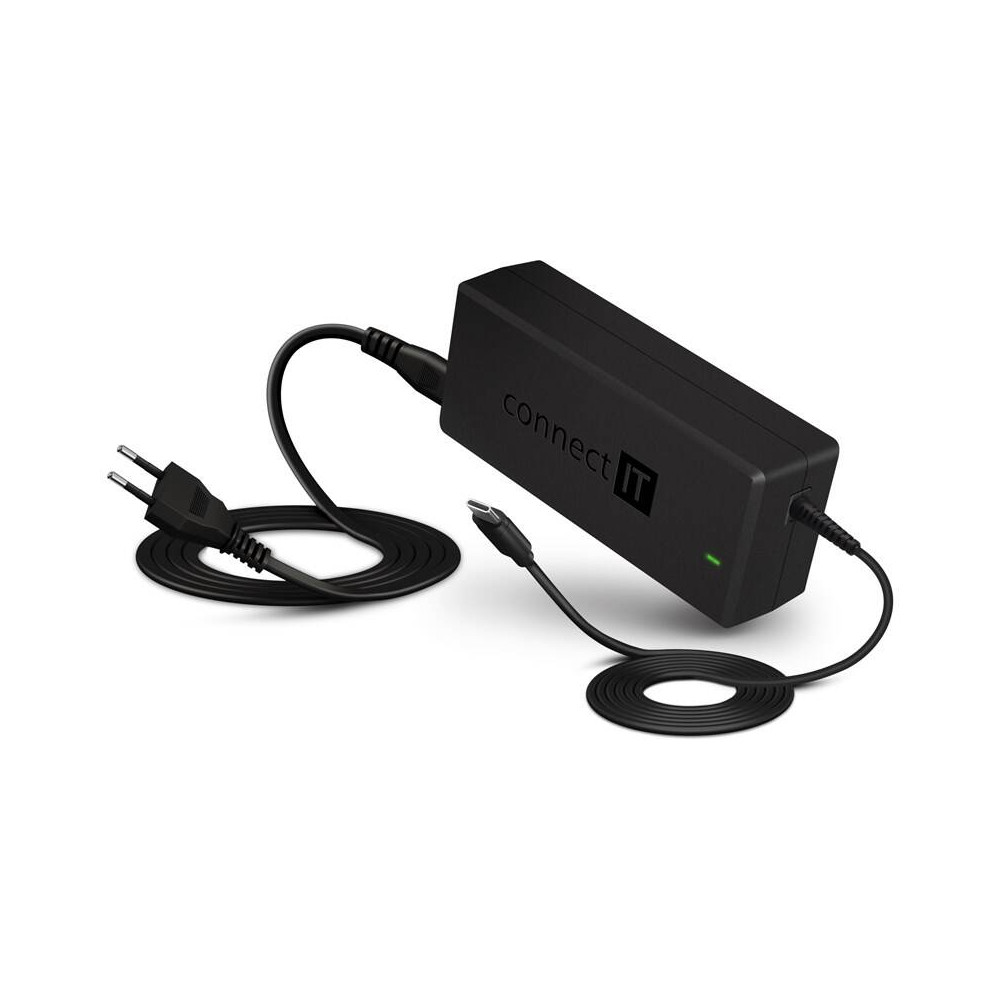 Notebookový adaptér CONNECT IT MacPower CNP-1640-BK, 65 W