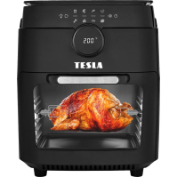 Horkovzdušná fritéza TESLA AirCook & Grill QG800 WiFi, 12 l, 1800 W, 8 programu