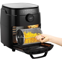 Horkovzdušná fritéza TESLA AirCook & Grill QG800 WiFi, 12 l, 1800 W, 8 programu