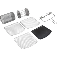 Horkovzdušná fritéza TESLA AirCook & Grill QG800 WiFi, 12 l, 1800 W, 8 programu