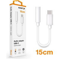 Audio adaptér Aligator ADAU001 USB-C/3,5mm