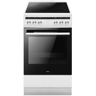 Sklokeramický sporák Amica SS 14 EBW, bílý