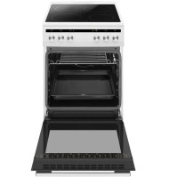 Sklokeramický sporák Amica SS 14 EBW, bílý