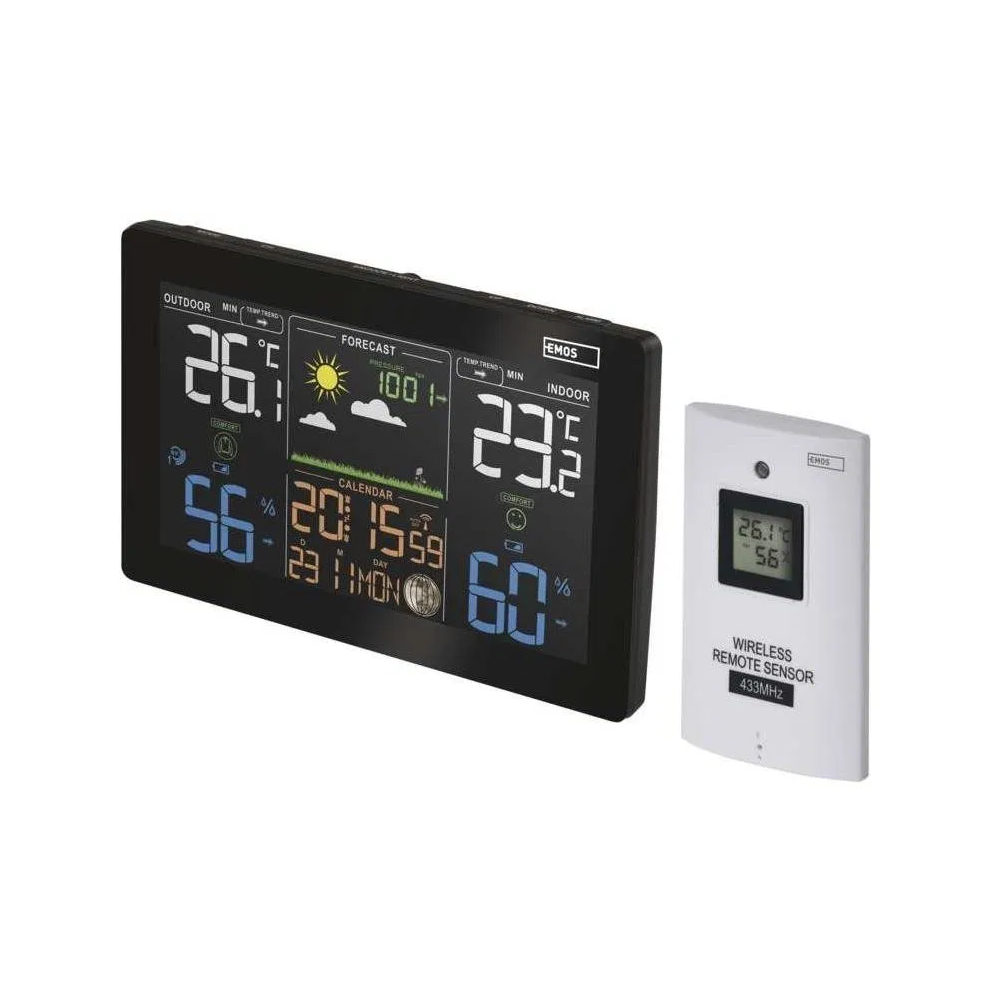 Domácí bezdrátová meteostanice EMOS E5111