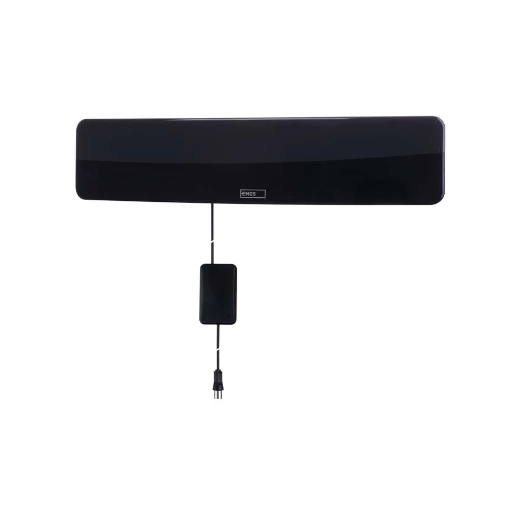 Anténa pokojová EM-HDC3, 0–25 km, DVB-T2, DAB, filtr LTE/4G