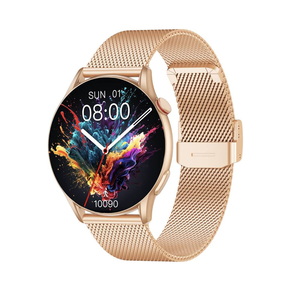 Chytré hodinky Winner AirFlex Elegance, zlaté