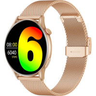 Chytré hodinky Winner AirFlex Elegance, zlaté