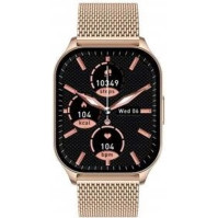 Chytré hodinky WG AirFlex One+ Gold, zlaté, 2x řemínek