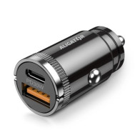 Chytrá mini nabíječka do auta ALIGATOR Power Delivery 30W, USB-C + USB-A (CHPD0006)