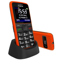 Mobilní telefon Aligator Senior A675, oranžová