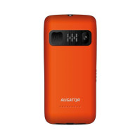 Mobilní telefon Aligator Senior A675, oranžová