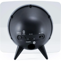 Gramofon Bigben TD115CSPS, s reproduktory, černý