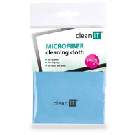 Utěrka Clean IT z mikrovlákna, 19 × 19 cm - světle modrá (CL-710)